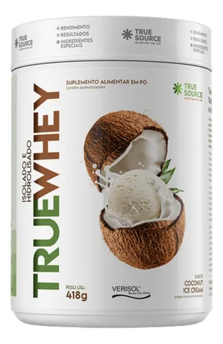 True Whey Protein Coconut Icecream True Source 418g