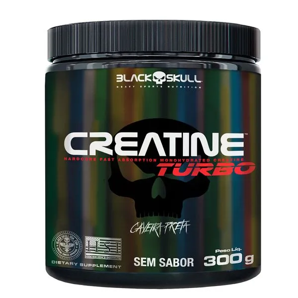 Creatina Turbo Black Skull 300g