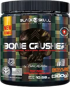 Bone Crusher Fruit Punch Black Skull 300g