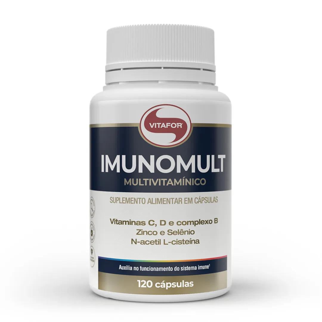 Imunomult Multivitamínico 120 Cápsulas 1000mg