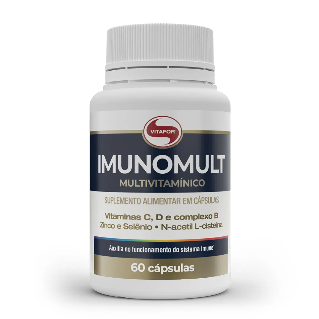 Imunomult Multivitamínico 60 Cápsulas 1000mg