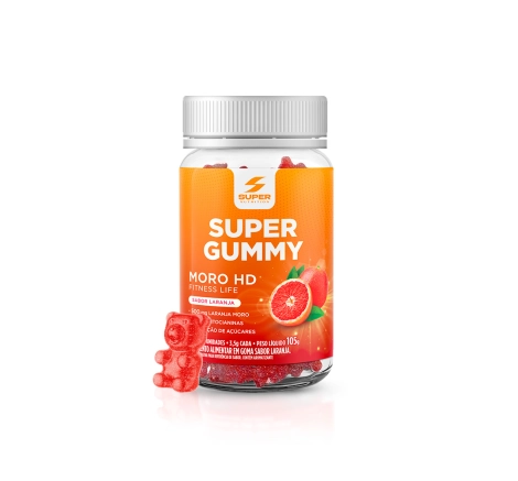 Super Gummy Moro HD Desinchá 30 Gomas