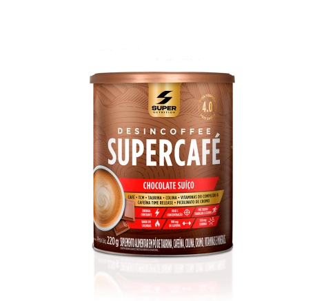 Desincoffee Supercafé Chocolate Suíço Desinchá 220g