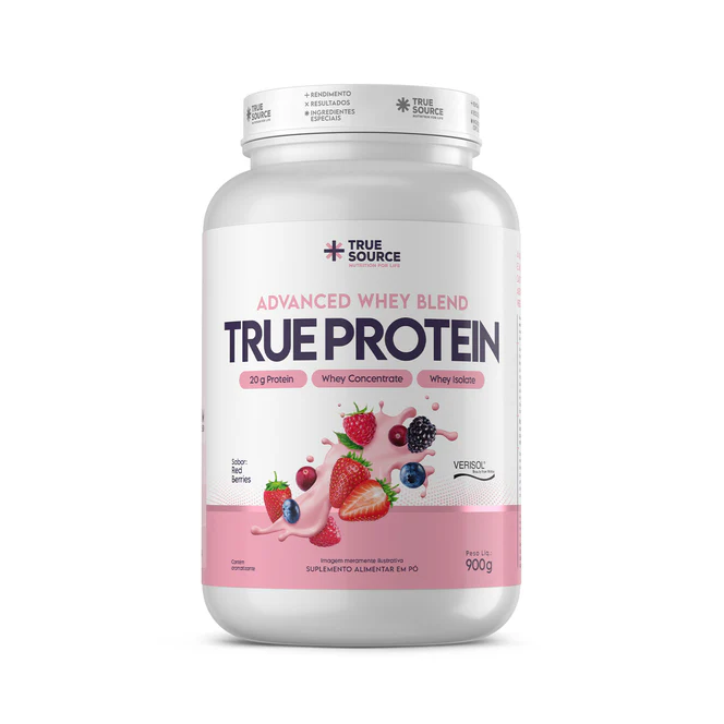 True Protein Red Berries 900g