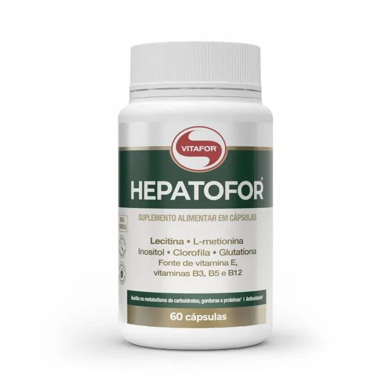 Hepatofor 1000mg Vitafor 60 Cápsulas