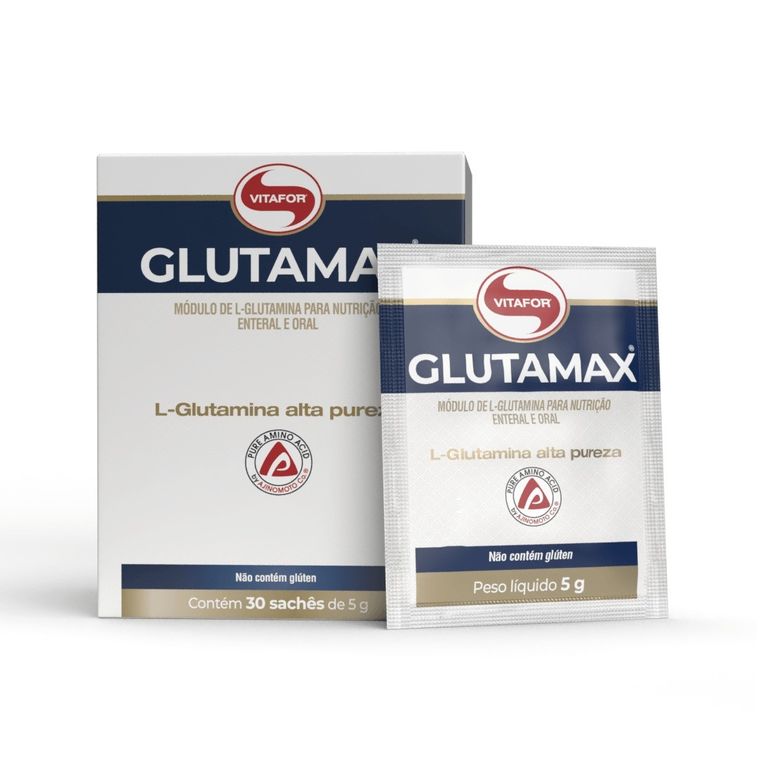 L-Glutamina Glutamax Vitafor 30 Sachês