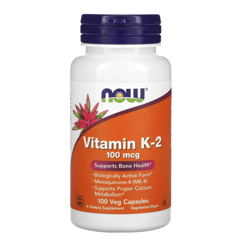 Vitamina K2 100mcg 100 Cápsulas