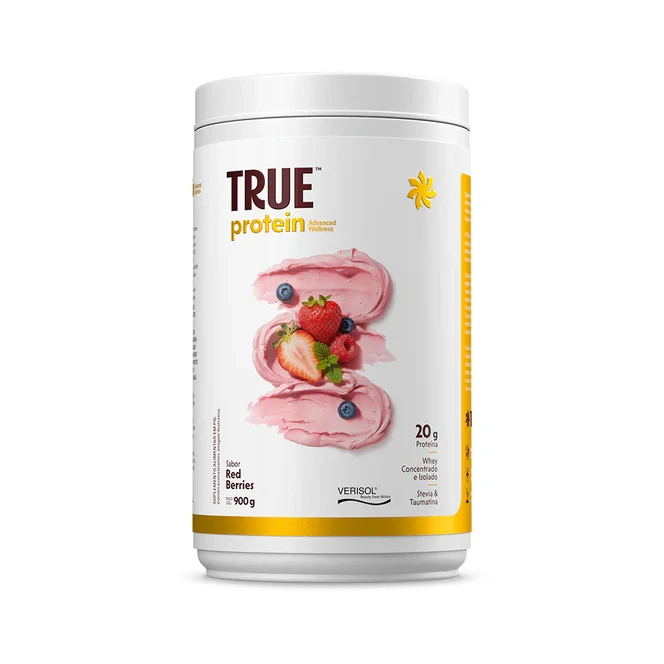 True Protein Red Berries 900g