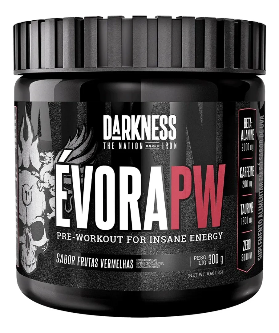 Évora PW Sabor Frutas Vermelhas Darkness 300g